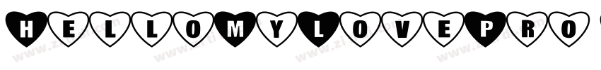 HelloMyLovePro Regul字体转换